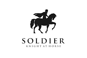 design creative soldiers logo with unlimited revision