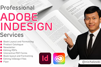 design a professional book layout using adobe indesign