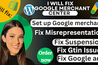 fix google merchant center suspension misrepresentation gtin codes shopping ads