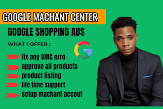set up google merchant center and shopping ads campaign