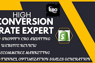 increase conversion rate with shopify store cro audit to increase sales