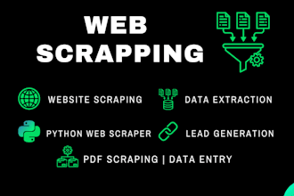 do data mining, python web scraping, web scraper, data extraction
