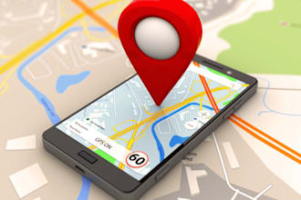 develop mobile tracking app, geolocation app, navigation gps app