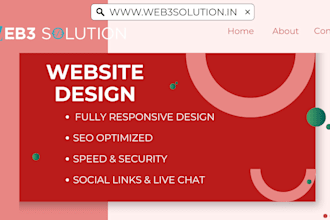 design a stunning portfolio website to showcase your work professionally
