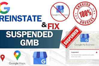 fix suspended gmb profile, reinstate suspended google my business, gmb listing