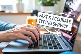 do fast and accurate typing, data entry, and PDF to word conversion