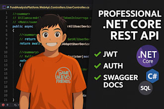 develop secure and scalable restful apis with net core