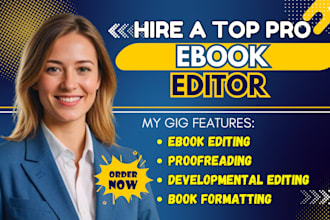 be your developmental book editor proofread fiction and nonfiction novel editor