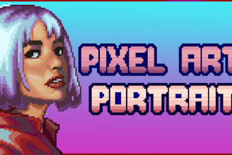 create a custom pixel art rpg character portrait for your game