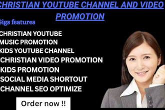 do kid youtube video promotion, children banner kid music channel monetization