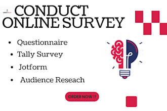 conduct online survey form joltform googleform to real respondents