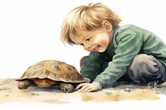 childrens book, kids graphics design, watercolor, picture book illustration