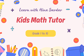 teach science and math from grade  1 to 10