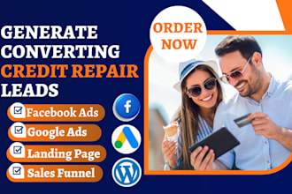 generate exclusive credit card repair leads credit restoration leads generation