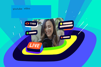 promote your youtube live stream to a targeted audience