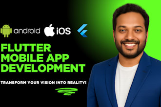 develop stunning flutter mobile apps for android and ios