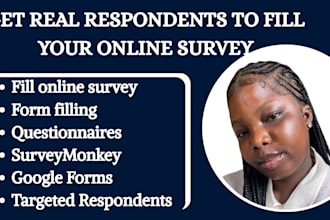 gather 500 USA respondents to fill online survey form, google forms and polls