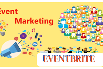 boost event attendance, event manager on eventbrite marketing