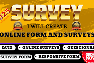 do online surveys, responsive form, questionnaire, quiz, survey form