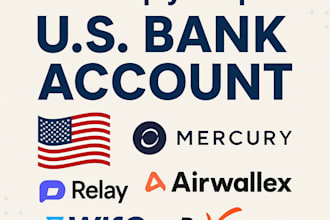 help to open an US bank account for your llc