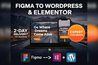convert figma to elementor wordpress pixel perfect