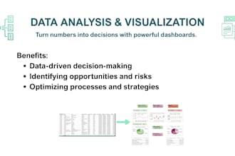 create interactive dashboards with key data insights