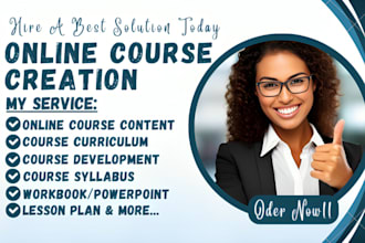 ebook online course website, course curriculum, and course creation on thinkific
