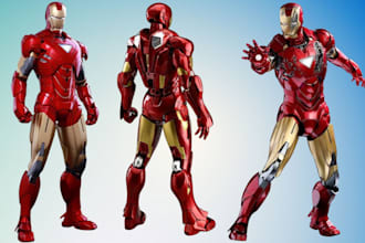 do articulated action figure 3d action figure 3d articulated model for printing
