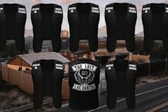 create fivem clothing, mc kuttes with patches biker vests, fivem mlo fivem ped
