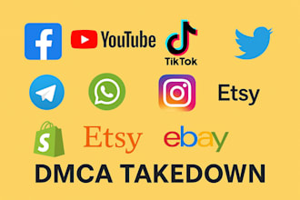dmca takedown notice to remove copyright,leaked content google,reddit,ig,fb,