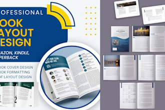 do book formatting, book layout and book typesetting