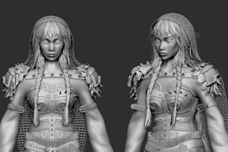 sculpt 3d character modeling 3d model action figure 3d miniature for 3d printing