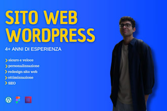 creazione sito web vetrina o blog con wordpress
