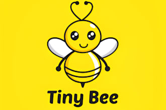 design a custom honey bee logo and memorable label design