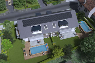 renovate 3d front garden,landscape architect, pool,gazebo, terrace,backyard,barn