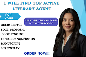 write a literary agent query letter for you