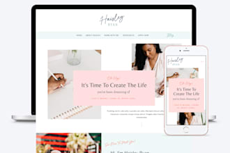 showit design, revamp showit website, template customization, showit website