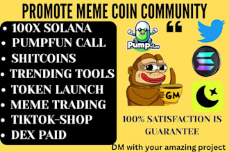 reward, promote trending token, crypto trading, bitcoin, web3, ico, sol memecoin