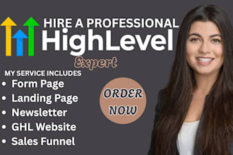 gohighlevel landing page gohighlevel sales funnel go high level website expert