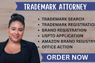 be your usa trademark registration attorney patent filing logo design