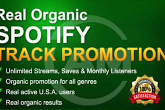 viral organic spotify music promotion