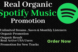 viral organic spotify music promotion