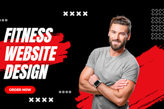 design a fitness website for gym trainers, coaches, and yoga experts