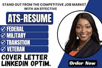 write federal government transition military veteran marine resume ksa response