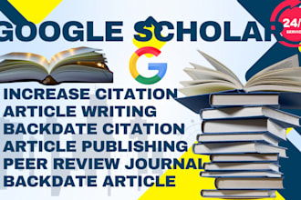 increase google scholar citations and backdate citations using researchgate