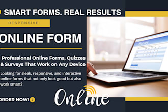 create responsive online forms, quizzes, and surveys using jotform, google