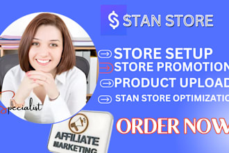 setup stan store, stanstore marketing, upload digital product to beacon ai skool