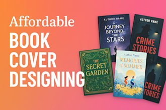 design a nonfiction book or ebook cover