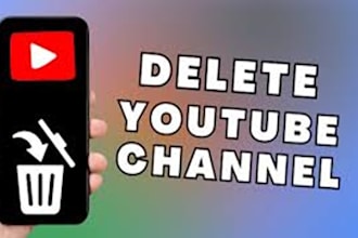 permanently delete negative youtube video channel delete, bad links within 3day