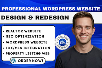 build idx mls real estate website for agents realtors and brokers on wordpress